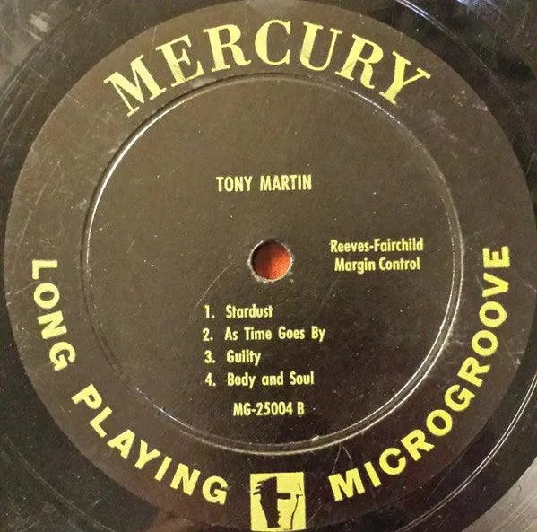 Tony Martin - Tony Martin (10") - 75music - Canada's Online Record Store