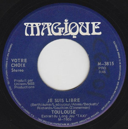 Toulouse - Funkysation (7", Single) - 75music