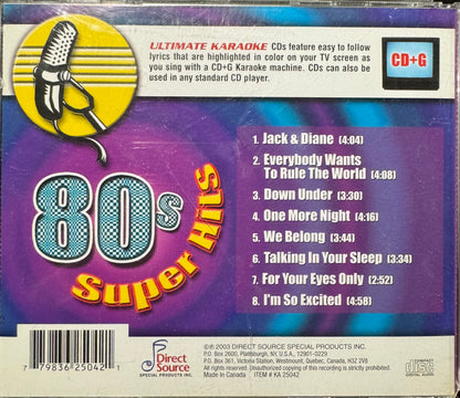 Ultimate Karaoké 80s Super Hits - 75music - Canada's Online Record Store