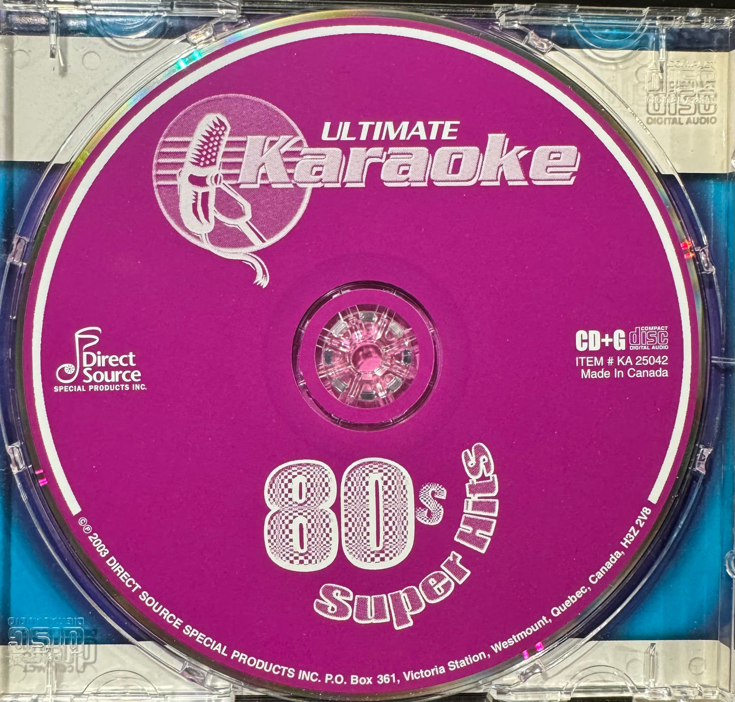 Ultimate Karaoké 80s Super Hits - 75music - Canada's Online Record Store