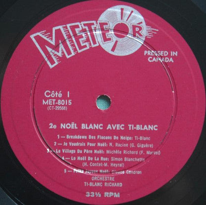 Various - 2e Noël Blanc Avec Ti-Blanc (LP, Comp, Mono) - 75music