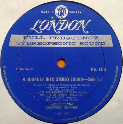 Various - A Journey Into Stereo Sound (LP, Comp) - 75music