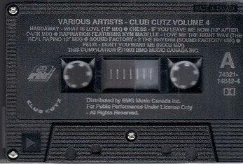 Various - Club Cutz Volume 4 (Cass, Comp, Mixed) - 75music
