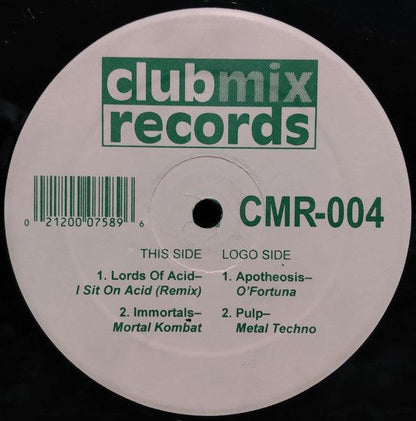 Various - Club Mix Records #4 (12", Comp, Gre) - 75music