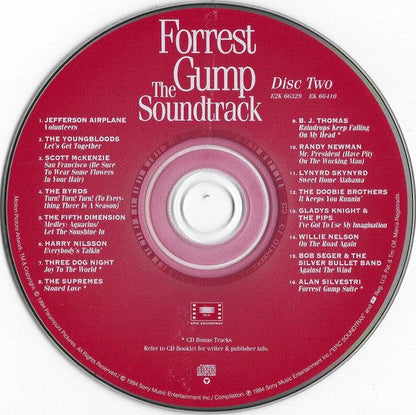Various - Forrest Gump (The Soundtrack) (2xCD, Comp) - 75music