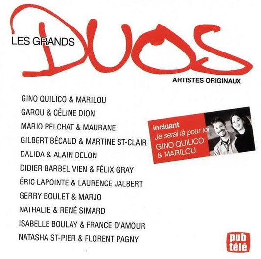 Various - Les Grands Duos (CD, Comp) - 75music