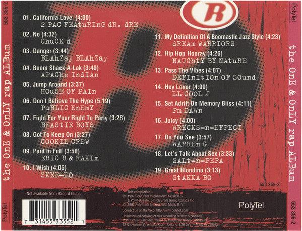 Various - the OnE & OnLY rap ALBum (CD, Comp) - 75music