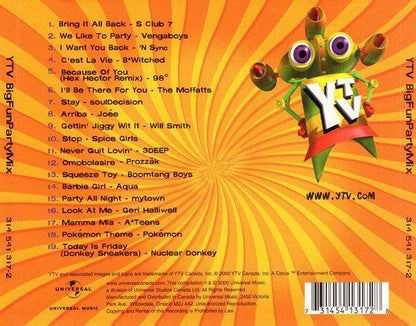 Various - YTV Big Fun Party Mix (CD, Comp) - 75music