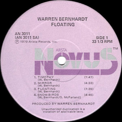 Warren Bernhardt - Floating (LP, Album) - 75music