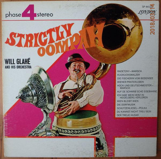 Will Glahé Und Sein Orchester - Strictly Oompah (LP, Album, gat) - 75music