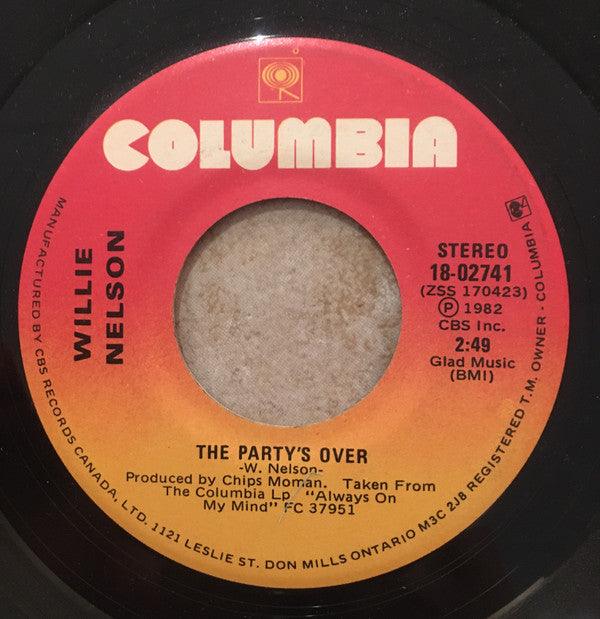 Willie Nelson - Always On My Mind / The Party's Over (7", Single) - 75music