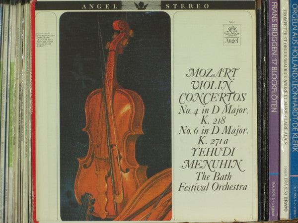 Wolfgang Amadeus Mozart / Yehudi Menuhin - Mozart Violin Concertos (LP) - 75music